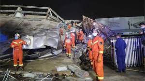 Dozens Trapped In China