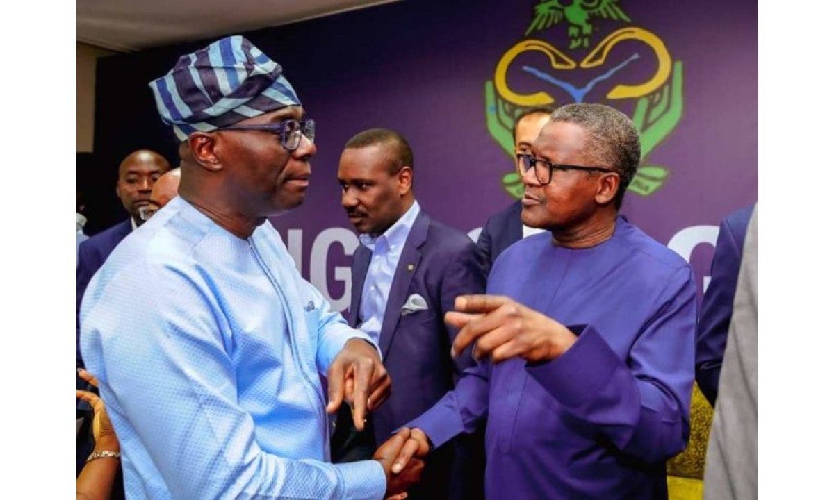 Sanwoolu and Dangote