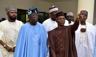 Bola Tinubu With Gov. El-Rufai