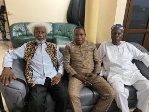 Soyinka Visits Igboho 