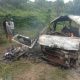 Vehicle Run Into Ditch In Ekiti