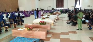 Mass Burial for Worshippers 