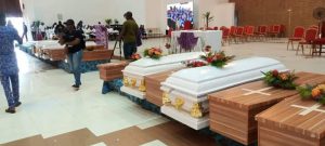 Mass Burial for Worshippers 