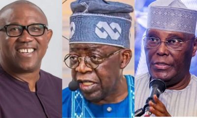 Peter Obi,Tinubu and Atiku