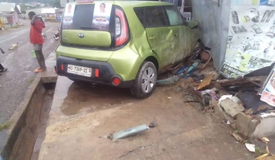 Woman killed as car ran Into Beer Parlour