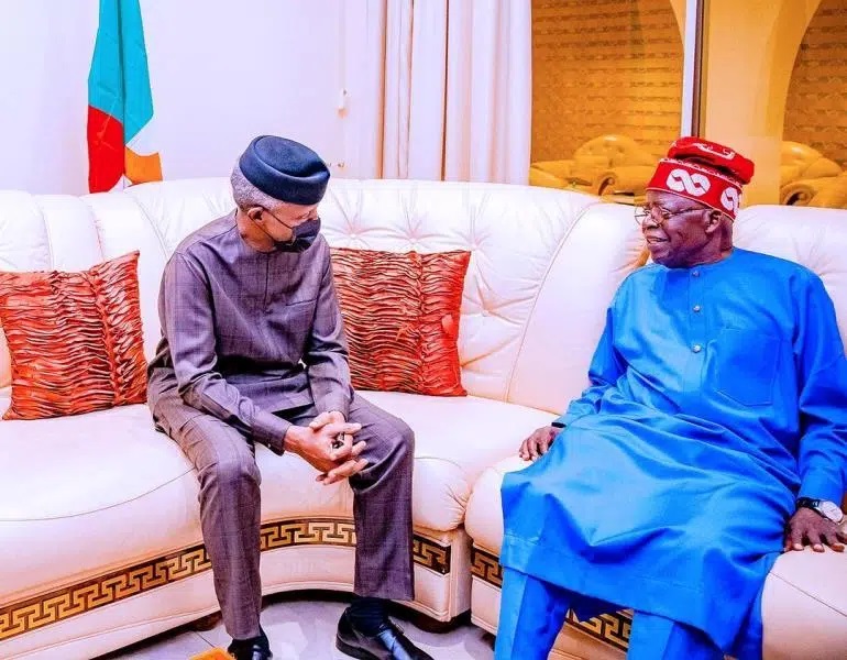 Osinbajo Tinubu