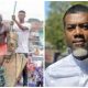 Reno Reacts As Portable Strips On Awolowo’s Statue