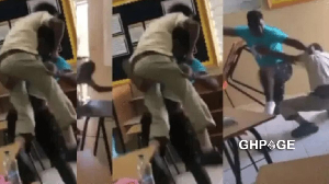 Student Mercilessly Beat Teacher