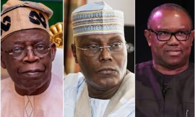 Tinubu,Atiku and Obi