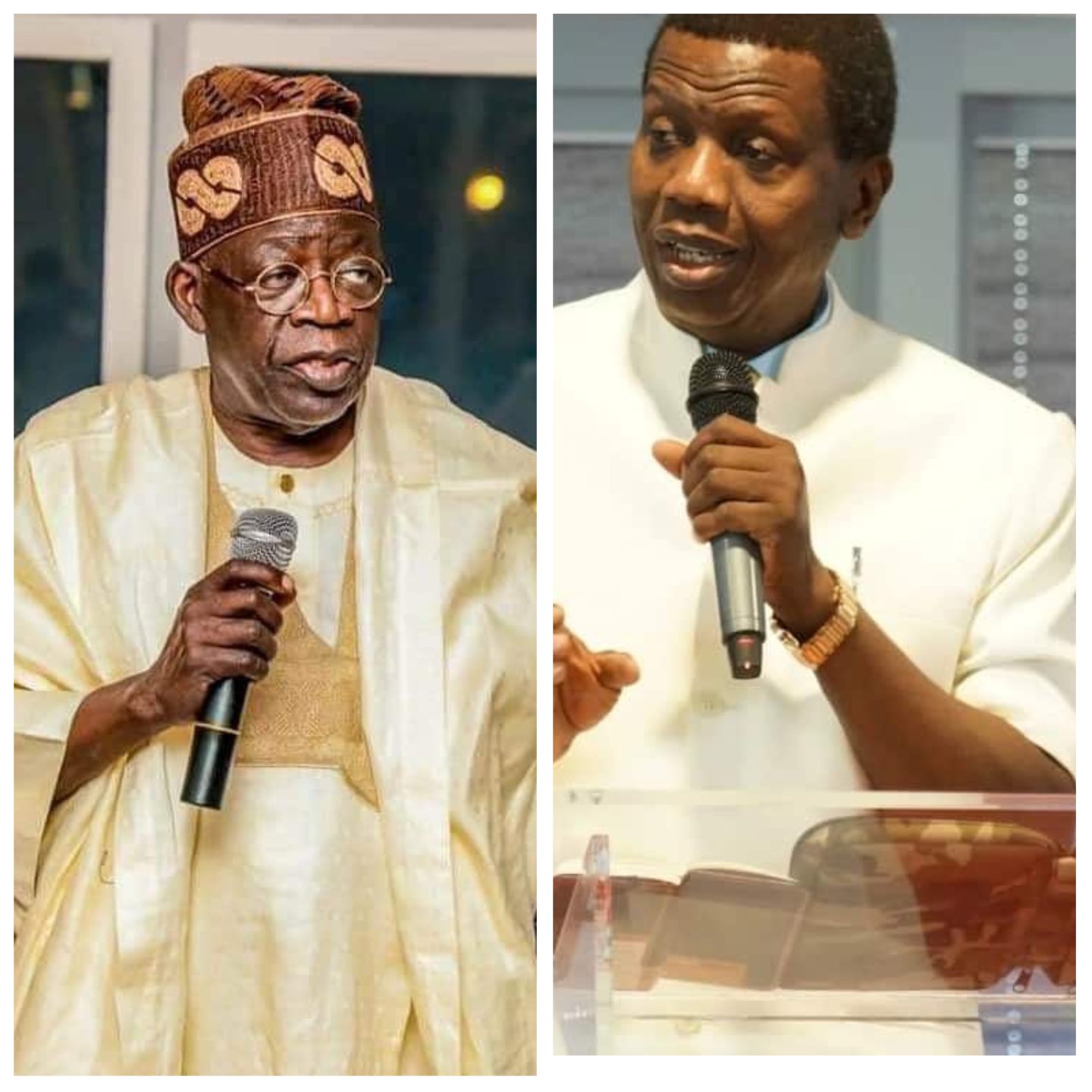 Tinubu and Adeboye