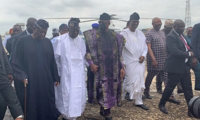 Tinubu In Closed Door Meeting With Obasanjo