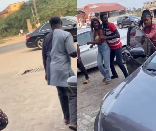 two women allegedly fighting over a sugar daddy