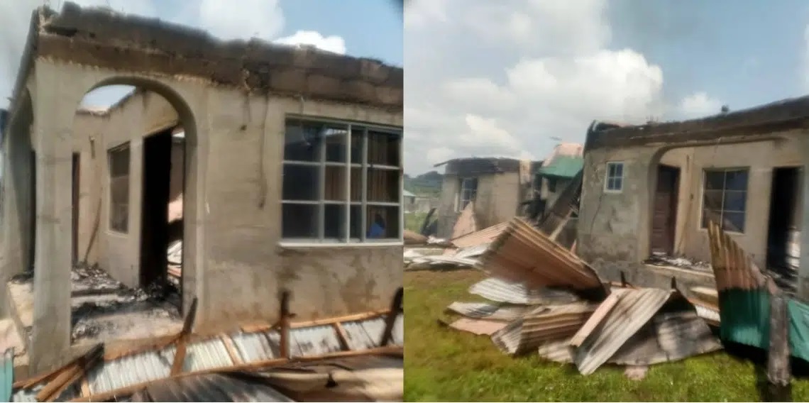 Kwara ablaze with his children inside