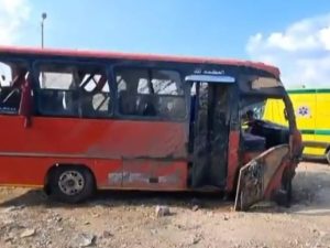 Many Children Killed As Bus Falls Into Canal