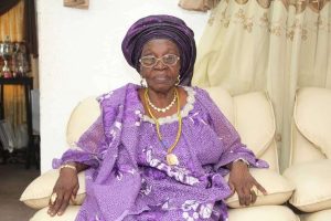 Alhaja (Chief) Mrs Ashabi Abimbola Alli-Balogun, the Olori Ebi