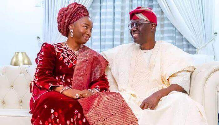 SANWO-OLU FELICITATES LAGOS FIRST LADY AT 56