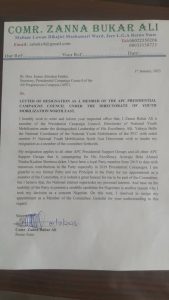 Presidential Campaign Council Member Dumps Tinubu