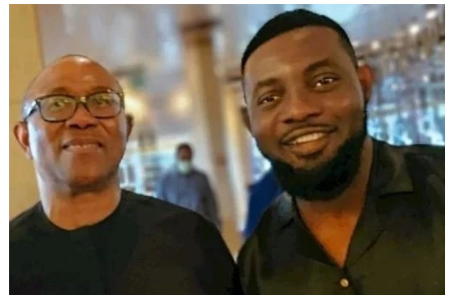 Peter Obi Amidst Defeat In Presidential Election