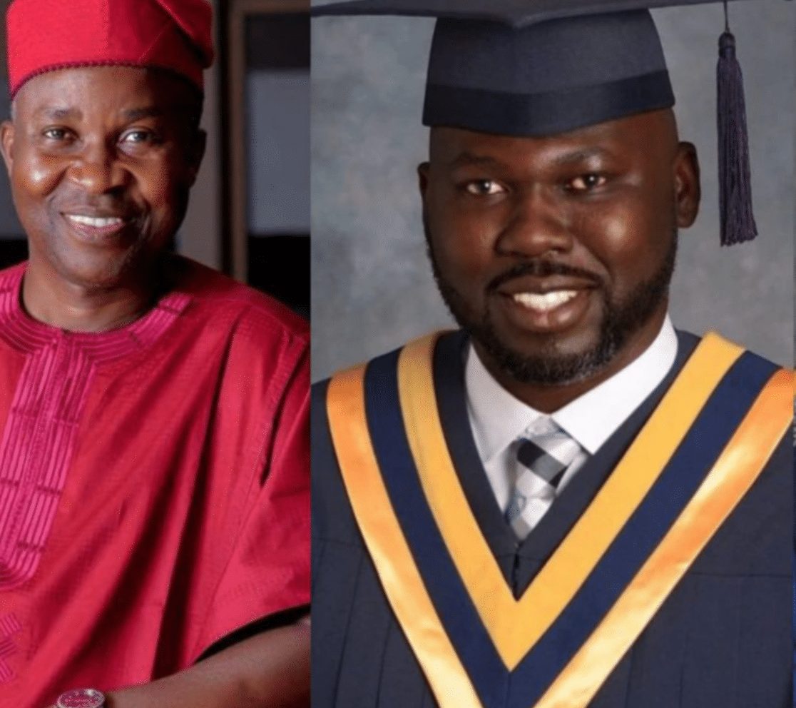Okunnu Celebrates Son
