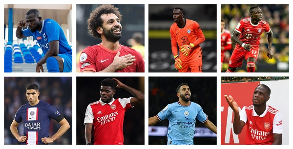 Footballers in Africa