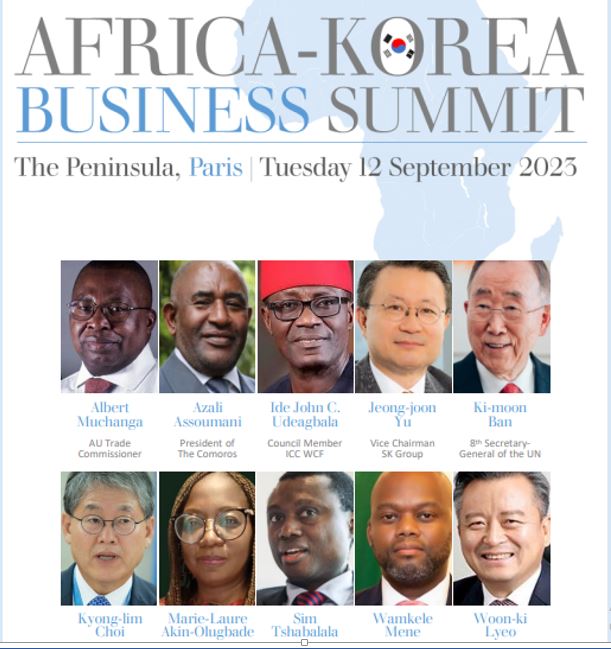 BUSINESS SUMMIT IN PARIS