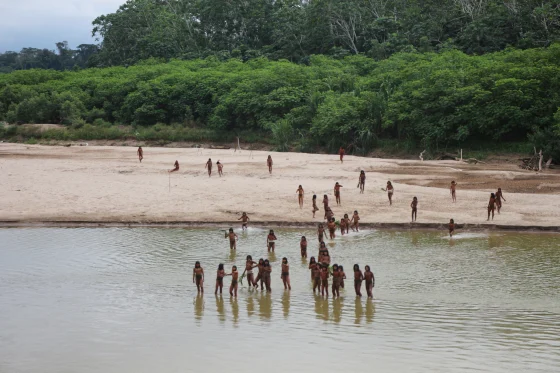 Uncontacted Amazon Tribe