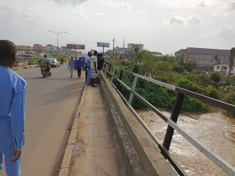 Man Jumps Into River