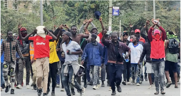 Anti-government protesters