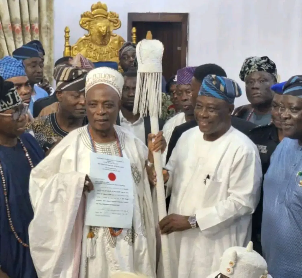 FINALLY Ladoja Crowned