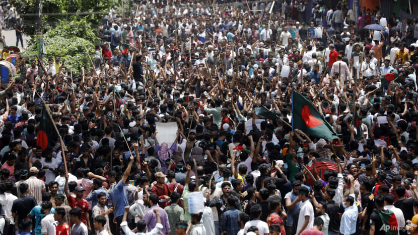 Bangladesh as Protesters