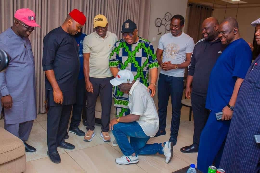 Monday Okpebholo Kneels
