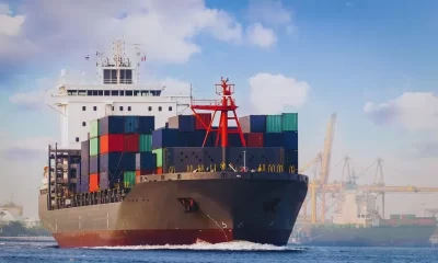 Two Chinese Container Ships
