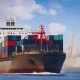 Two Chinese Container Ships