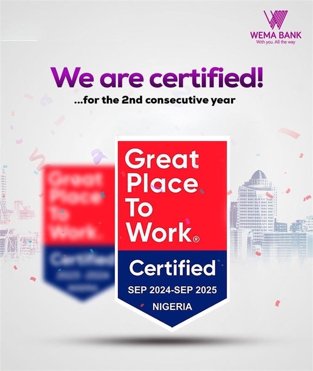 Wema Bank Certified