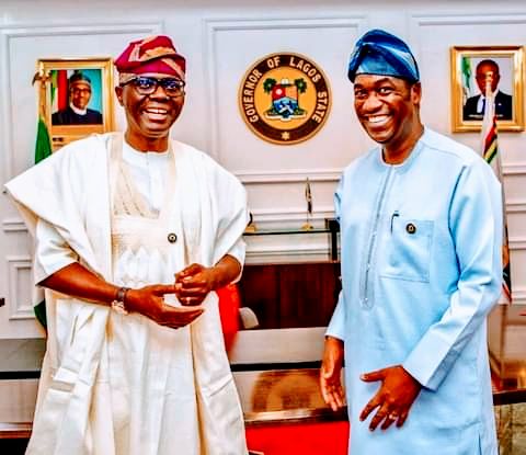 SANWO-OLU CONGRATULATES HIS DEPUTY,
