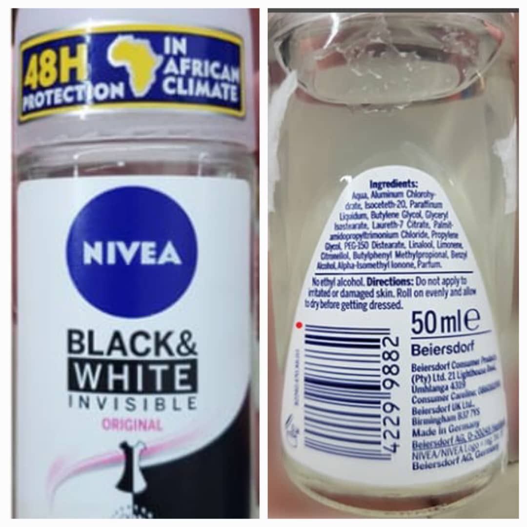 NIVEA Black & White Invisible Roll
