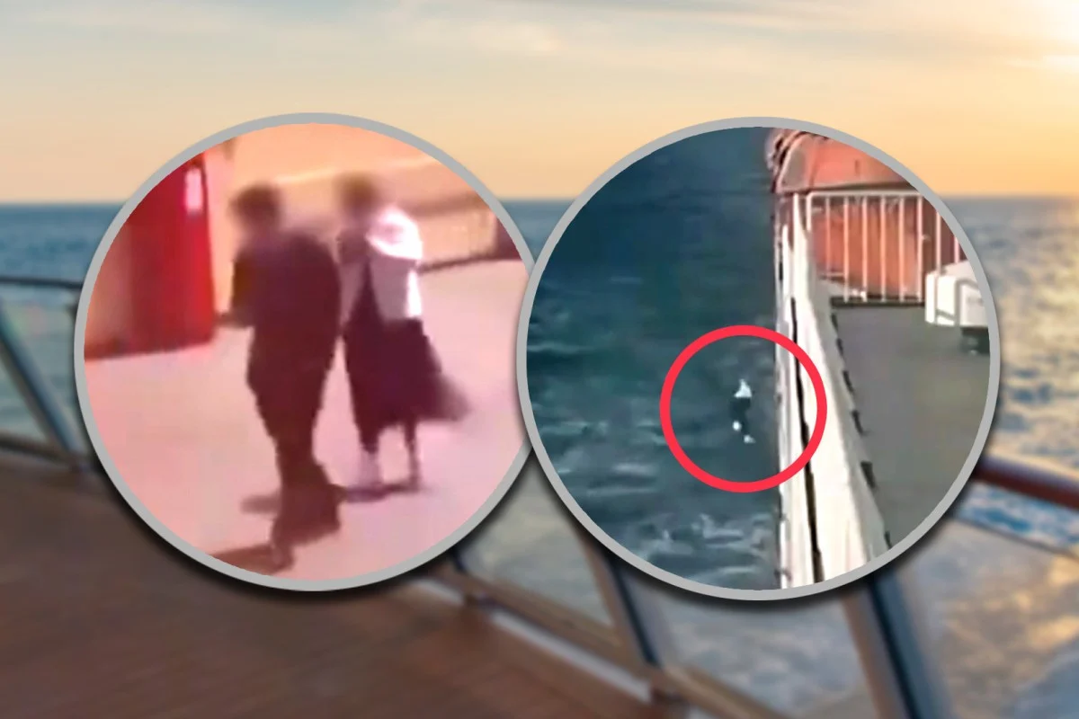 Pushing Wife Into Sea