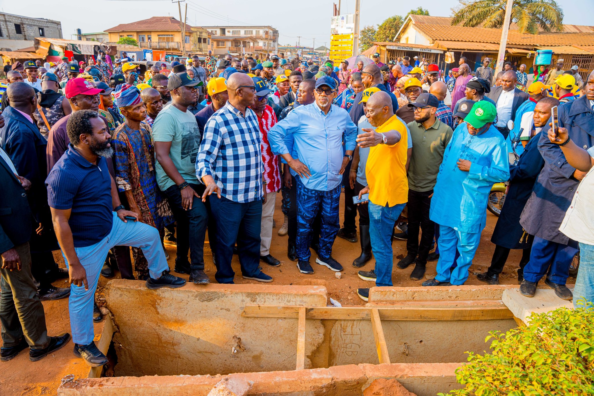 Abiodun Inspects Road Projects
