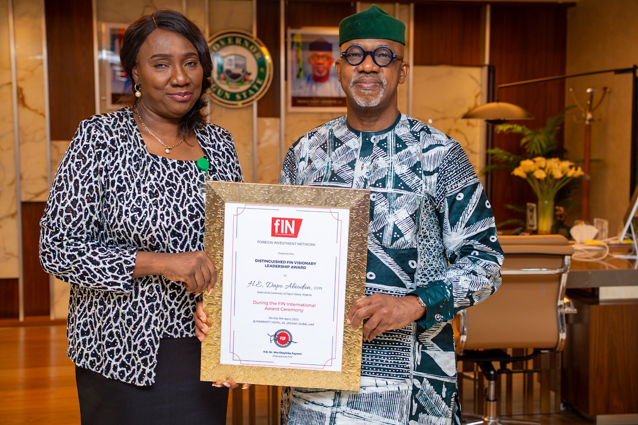 Visionary Leadership Award