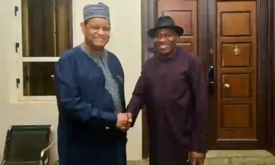 2027: Jonathan Meets ADC Presidential Aspirant Hayatu-Deen In Abuja