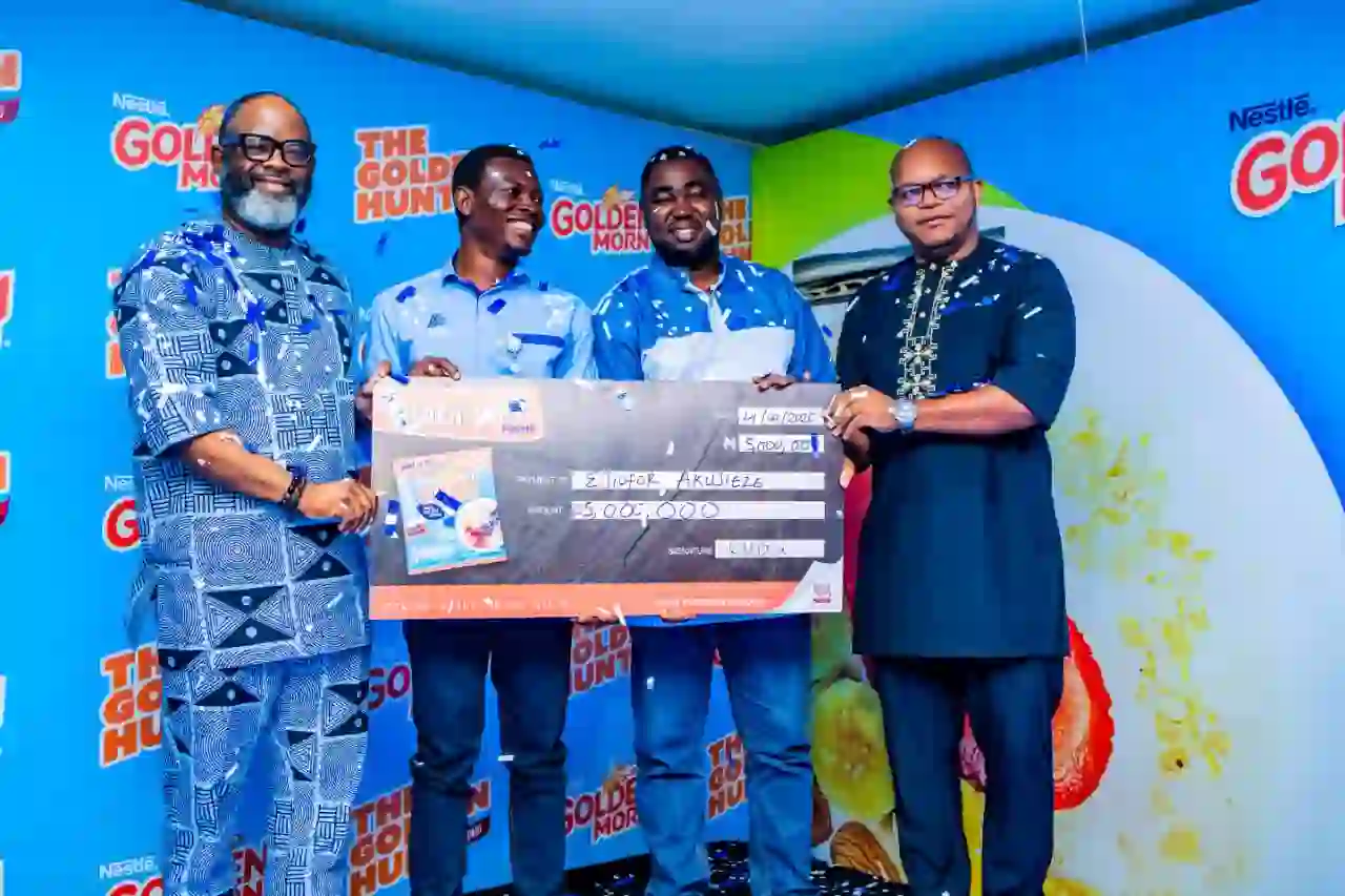 Plateau Trader Bags ₦5m Top Prize in Golden Morn Promo as Nestlé Rewards Thousands