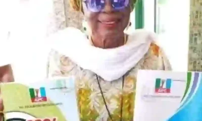 71-Year-Old Regina Akume Picks Senatorial Nomination Form