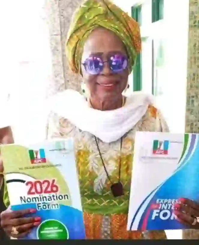 71-Year-Old Regina Akume Picks Senatorial Nomination Form