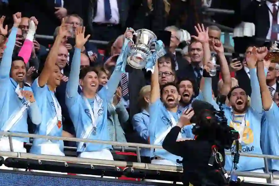 Bernardo Silva & John Stones Bow Out in Style as Man City Clinch FA Cup Glory
