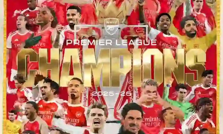 Arsenal Clinch First Premier League Title in 22 Years