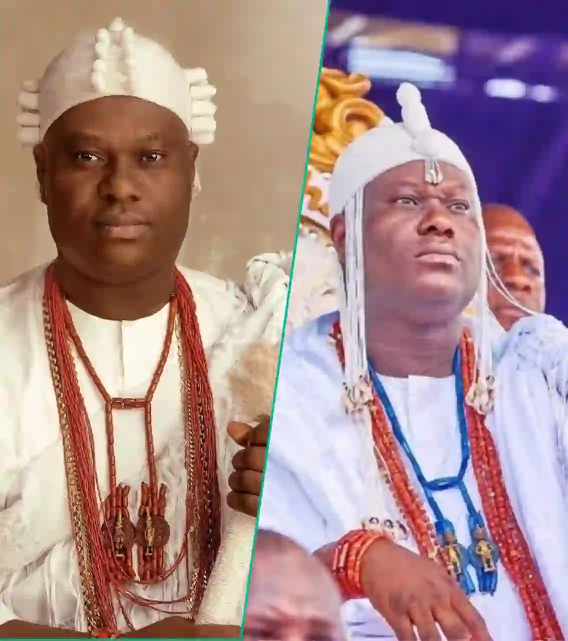Ooni of Ife Opens Up on Past Accusations as He Welcomes Twins with Queen Mariam